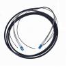 Buy cheap G657A2 LC UPC Fiber Patch Cord SM Duplex Armoured from wholesalers