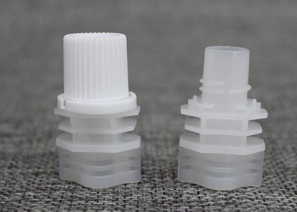Buy cheap 8.6mm Double Gaps Plastic Screw Caps Compatible For Pouch Filling Machine from wholesalers