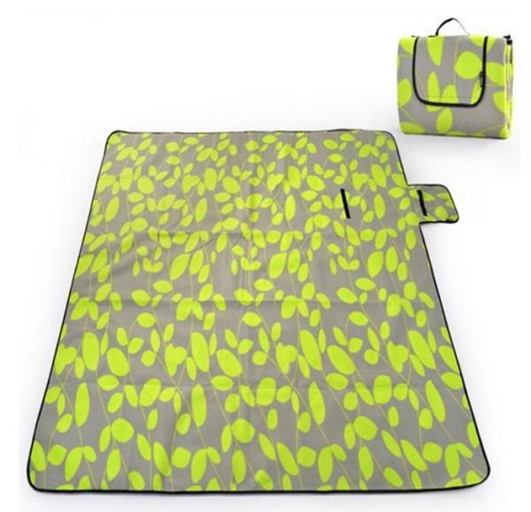 Buy cheap Eco Friendly Green Folding waterproof Picnic mat Blanket for Travel / Leisure from wholesalers