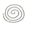 Buy cheap Sterling 925 Silver 3.5mm Rolo Chain Necklace (XH041845W) from wholesalers