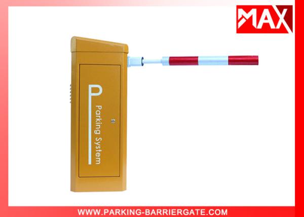 Buy cheap 0.6S High Speed Automatic Car Park Barriers 24V DC Motor , LED Vehicle Barrier Gate from wholesalers
