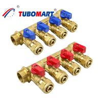 Buy cheap High Performance Brass Pex Manifold 2 - 12 Way Water Plumbing Manifold product