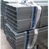 Buy cheap Black Square Galvanized Steel Fence Posts Cold Roll Forming With ERW Welding from wholesalers