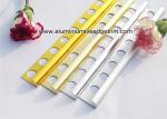 Aluminum Alloy Corner Bead Wall Tile Edge Trim Profiles With Round Corner