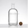 Buy cheap Custom Make Transparent 700ml 750ml Vodka Bottle with Super Flint Glass Base Material from wholesalers