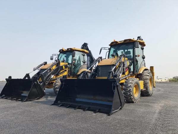 Buy cheap Wheeled Mini Payloader 2.5 Ton Backhoe Digger Excavator 4X4 Retroexcavadoras Cargadoras from wholesalers
