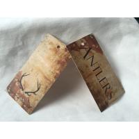 Buy cheap Beautiful Design Small Perforated Hang Tags , Retro / Vintage Boutique Hang Tags product