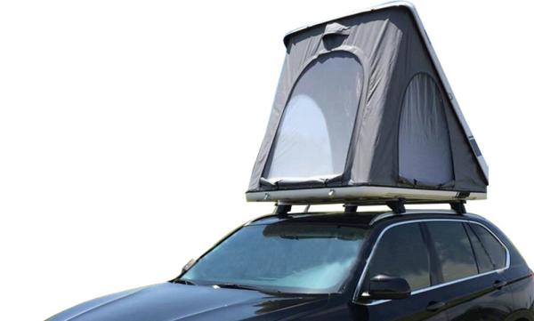 Buy cheap Triangle Hard Shell Car Roof Top Tent , Stainless Steel Pole Small Roof Top Tent from wholesalers