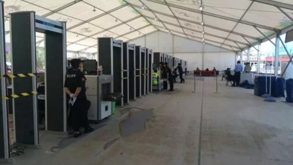 Security Personal Scanning Walk Through Metal Detector For Event / International