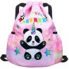 Buy cheap Gym Beach Swim Travel Panda Mini Bag Backpack for Kids With 2 Water Bottle Holder from wholesalers