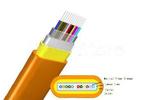 12 Core Ribbon Flat Indoor Fiber Optic Cable for Patch Cord or Distribution