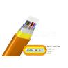Buy cheap 12 Core Ribbon Flat Indoor Fiber Optic Cable for Patch Cord or Distribution from wholesalers