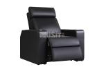 Genuine Leather Power Recliner Electric Sofa For Public Theater Cinema Project