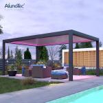 Bioclimatic Pergola Electric Patio Aluminum Waterproof Garden Outdoor Blinds