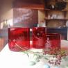 Buy cheap Brosilicate Glass Candle Holders With Etched Christmas Pattern from wholesalers