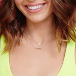 18" Chain Length Round Cut Diamond 925 Sterling Silver Heart Pendant Necklace
