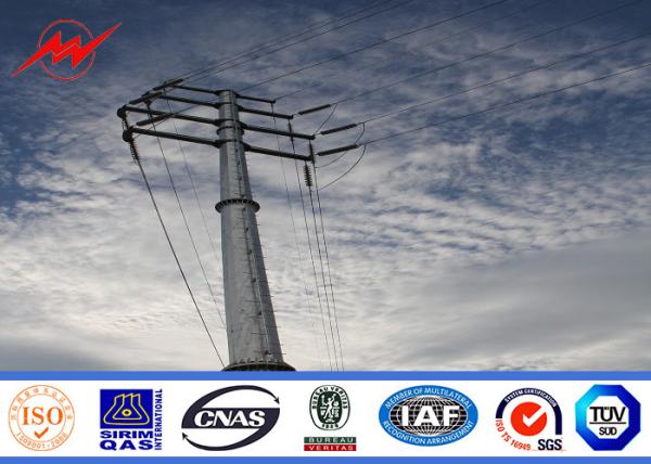 Buy cheap 1mm - 30mm Thickness Electrical Steel Utility Pole For Power Distribution Line Project from wholesalers