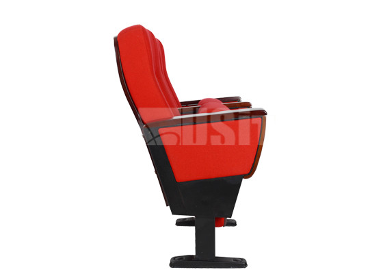 Elegant Style 580mm Auditorium Church Theatre Seating With High Density Foam