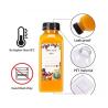 Buy cheap Free Sample Square empty plastic bottle 350ml pet juice bottle Milk bottle with silver lid from wholesalers