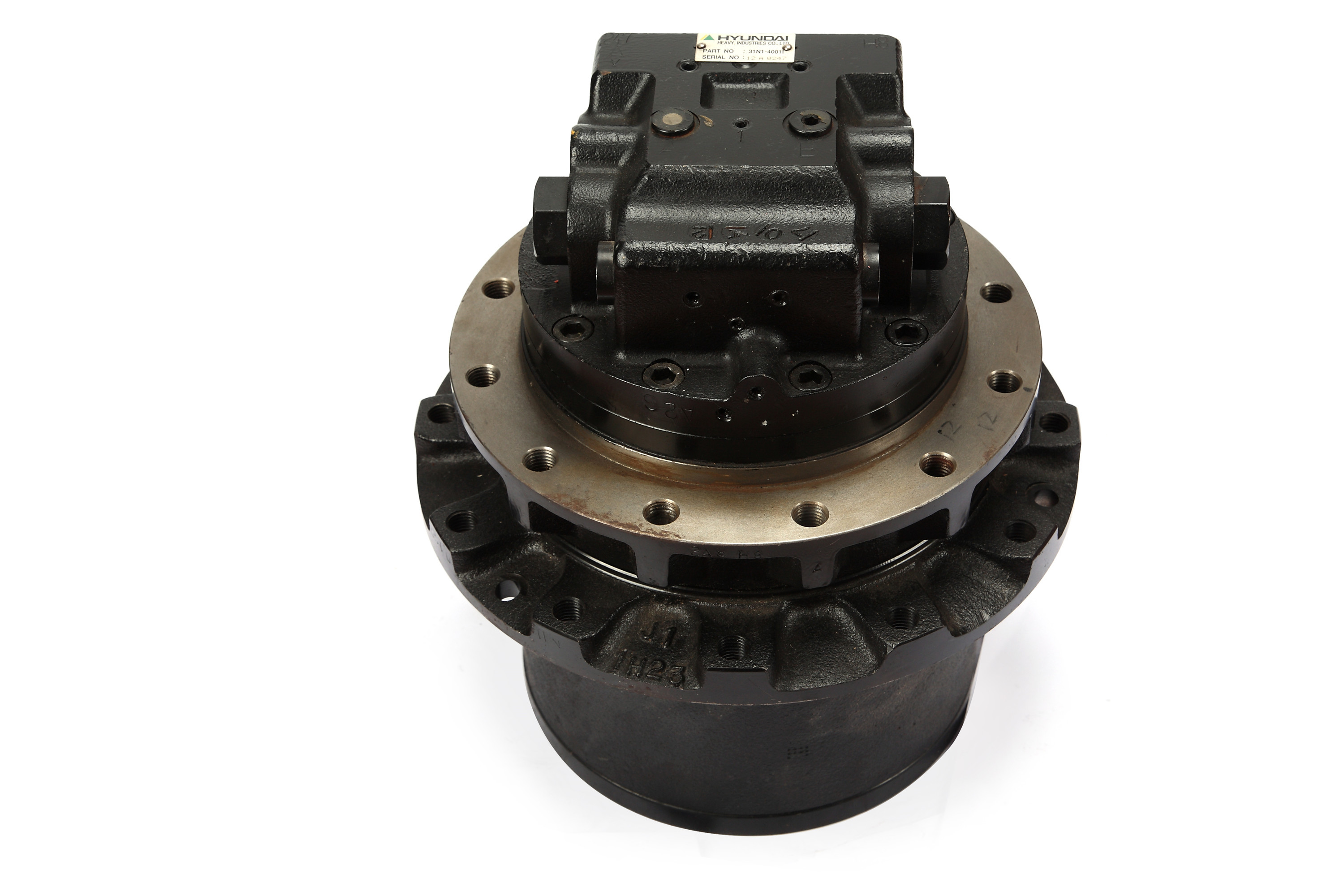 Crawler Steel Hyundai Final Drive , 31N1-40011 Excavator Travel Motor