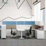 Window Separation Job Locations Customizable Frame Color in Silver for B2B