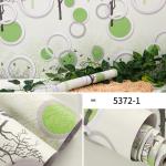ECO-Friendly Function Waterproof 45cm Width PVC Wallpaper Sticker with Self