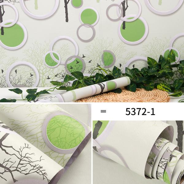 Babyroom Decor PVC Vinyl Wallpaper Cartoon DIY Self-adhesive Wall Covering for