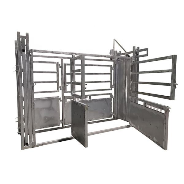 Buy cheap Cattle Crush Galvanized Livestock Fencing Galvanized Steel Fence from wholesalers