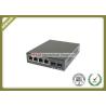 Buy cheap 10/100/1000M Fiber Optic Media Converter With 2 SFP Fiber Port And 4 RJ-45 Ports from wholesalers