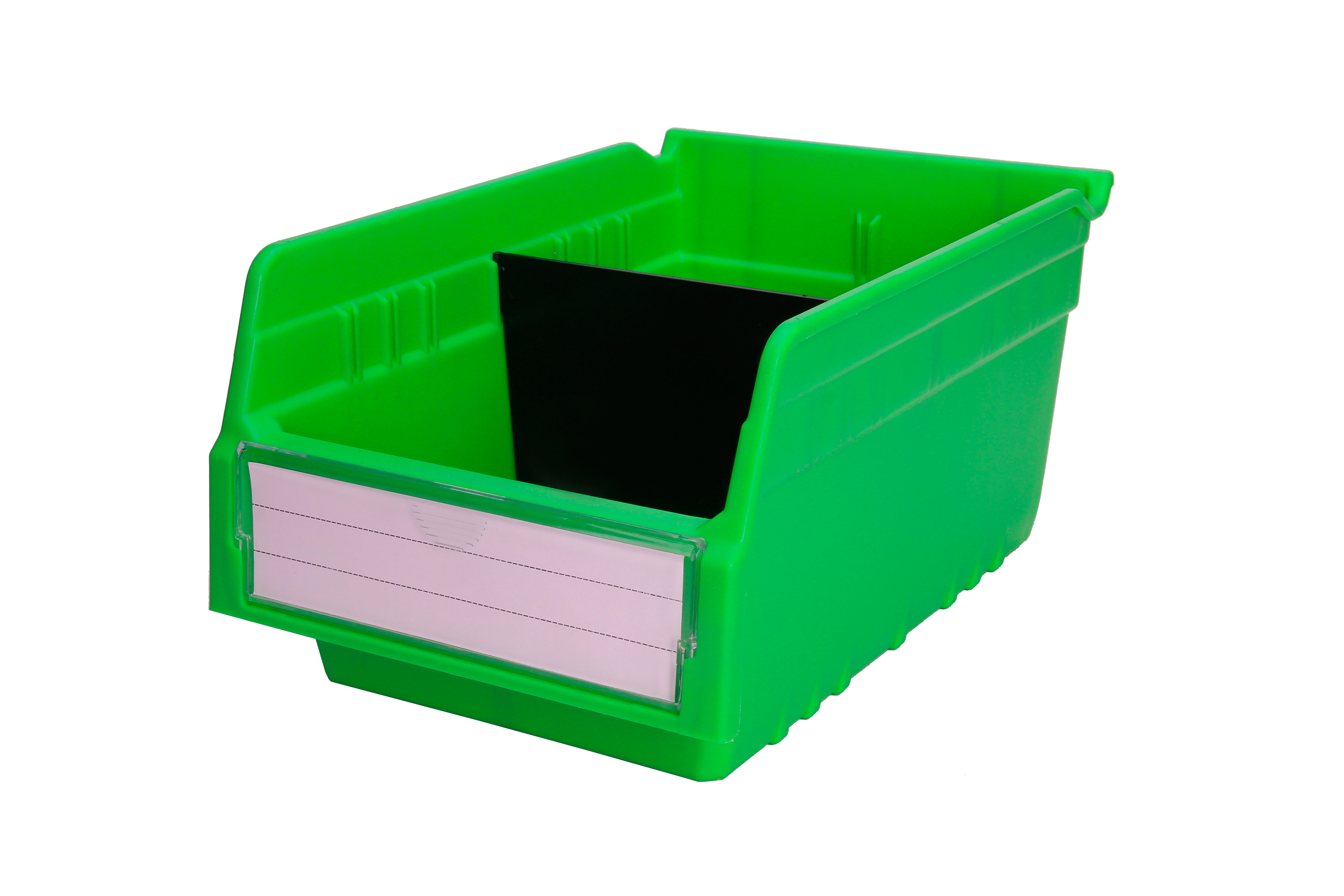 Solid Box Style Plastic Bin for Tool Spare Parts and Stacking Shelf Organization