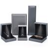 Buy cheap Grey Lightweight Leather LED Jewelry Box Luxury Packaging For Bracelet Necklace Ring from wholesalers