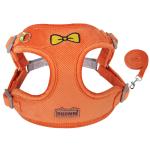 Reflective Pet Corduroy Harness Vest With Safety Buckle For Small Dogs