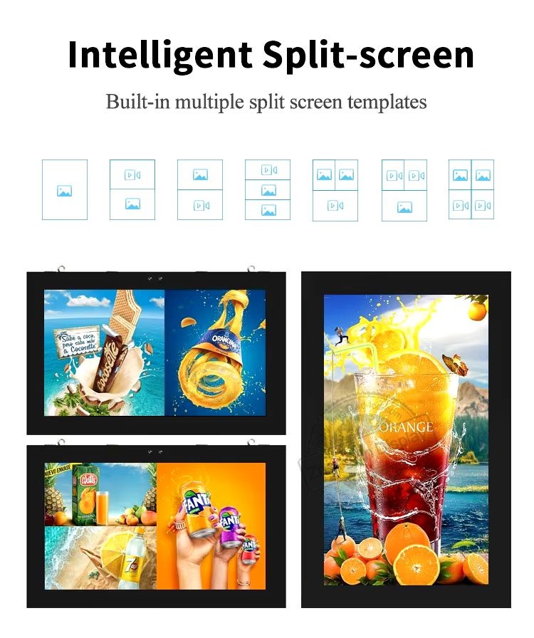 Outdoor Advertising 50 Inch Digital Signage with High Brightness and IP65 Rating