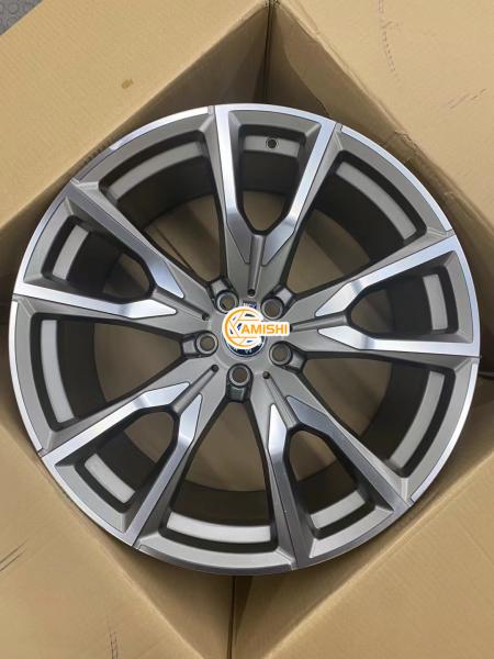 Buy cheap Cast Black 5x112 22 Inch Wheels , ET32 Alloy Rims For BMW X7 from wholesalers