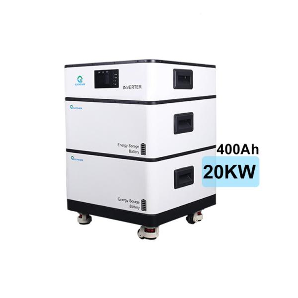 Buy cheap 51.2V Solar Battery Storage , 20kwh Lithium Ion Battery With Inverter from wholesalers