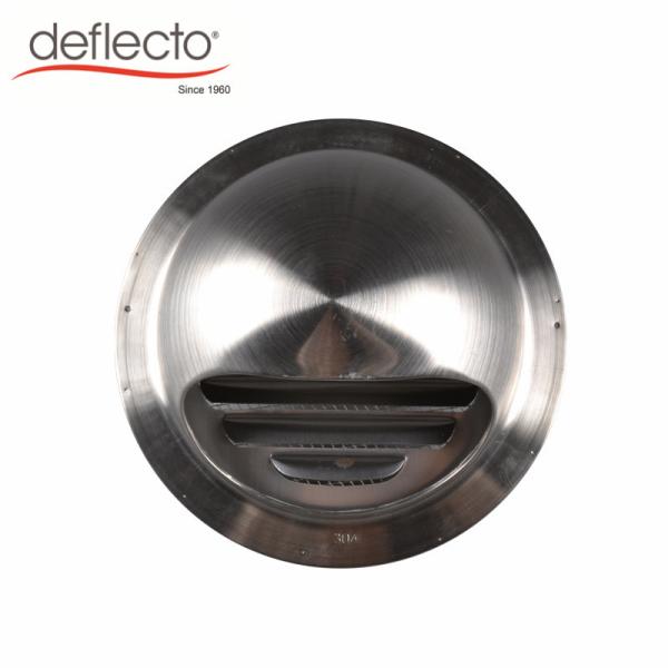Buy cheap Waterproof Ventilation Round Metal Air Vent Cap Stainless Steel Vent Grille With Insectscreen from wholesalers