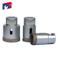 Buy cheap M14 Connection Vacuum Brazed Diamond Tools Diamond Vacuum Brazed Hole Saw product