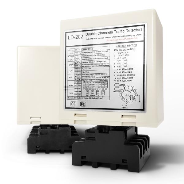 Buy cheap Inductive Dual Channel Loop Detector For Vehicle Access Control from wholesalers