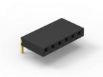 Right Angle Female Header Connector 2.54mm 16 Pins Custom Pin Length