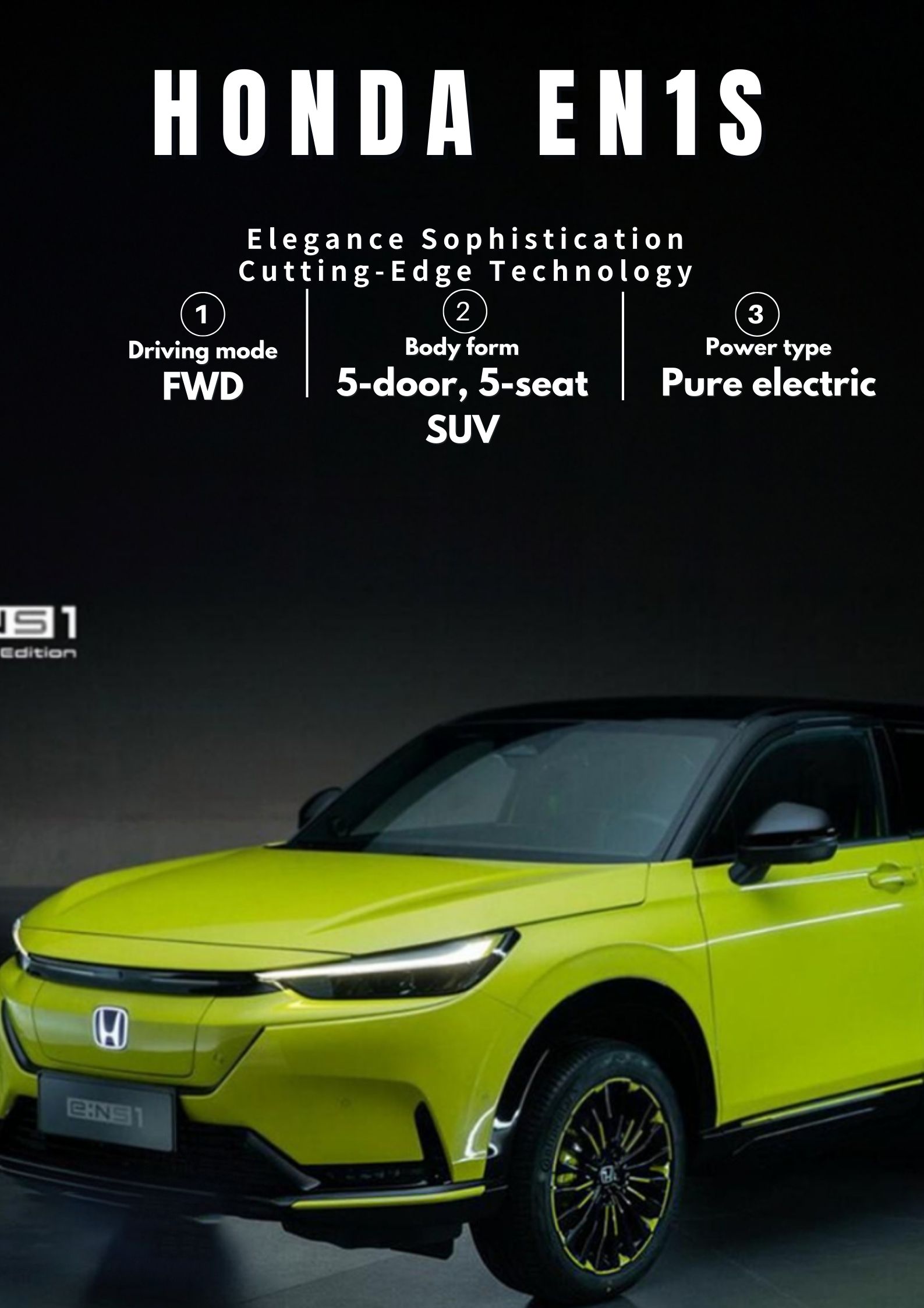 360° Rear Camera High Match SUV Honda ENS1 ENQ1 EV Pure Automatic with 4-Month Deposit