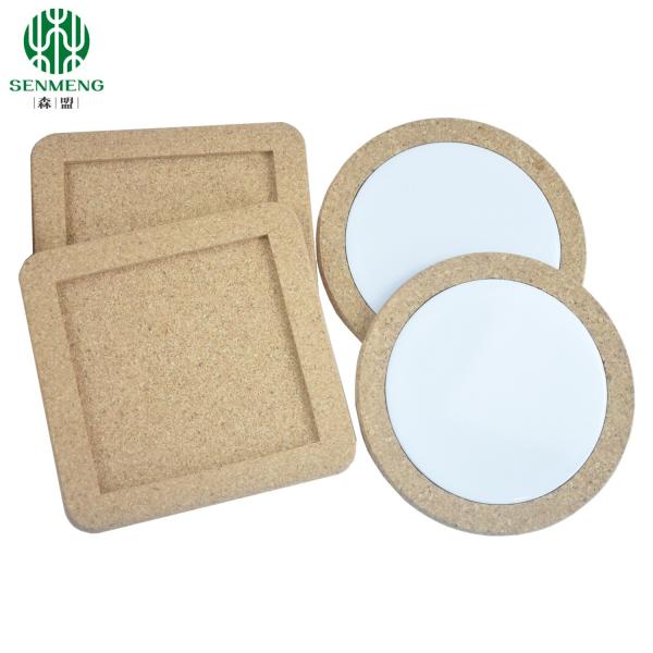 Buy cheap Personalized Round Cork Placemats Trivets Antiskid Good Resilience from wholesalers