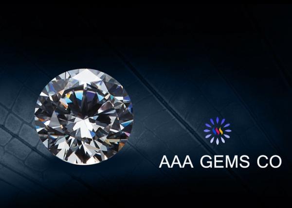 Buy cheap Supper White Round Moissanite Stones , Forever Brilliant Moissanite from wholesalers