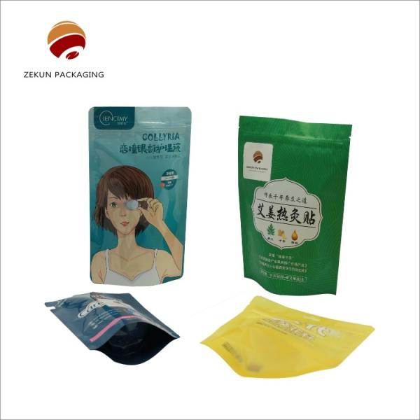 Buy cheap OEM Custom Printed Plastic Food Packing Pouches With Zipper Top from wholesalers