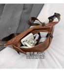 Ultra light unisex chest bag simple solid color Fanny pack brand men's crossbody