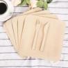 Buy cheap ODM Square Compostable Bamboo Picnic Plates 25x25 Cm from wholesalers