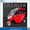 Buy cheap 3 seats lead acid battery fashion citycoco electric tricycle scooter ebicycle from wholesalers