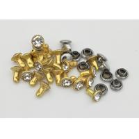 Buy cheap Fashionable Metal Shoelace Eyelets , 40mm Metal Eyelets Two Parts Small Cute product