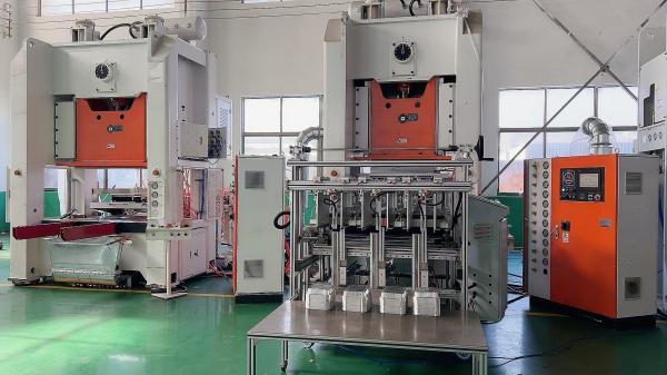Buy cheap 15000pcs/H High Production Capacity Aluminium Food Container Making Machine from wholesalers