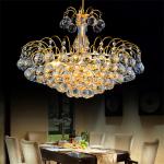 Rose gold chandelier ceiling light fixtures for Indoor home Lighting Fixtures