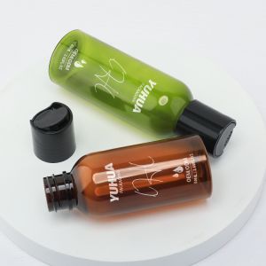Buy cheap Customized PETG Cosmetic Flip Cap Bottle Silk Screen from wholesalers